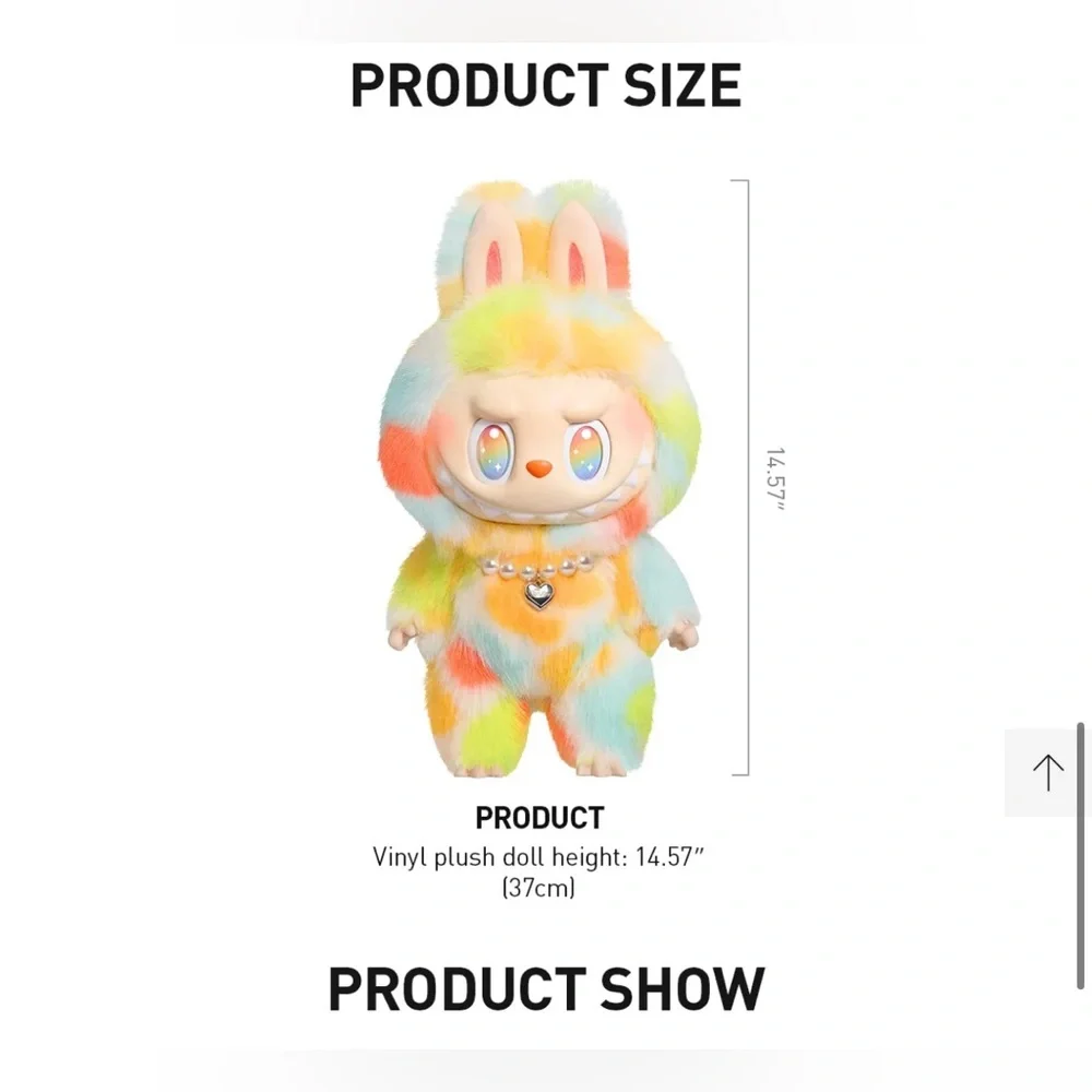 Rock the Universe - Large Labubu Plush -BIE SERIES - Limited Edition - 100% Auth - Picture 4 of 4